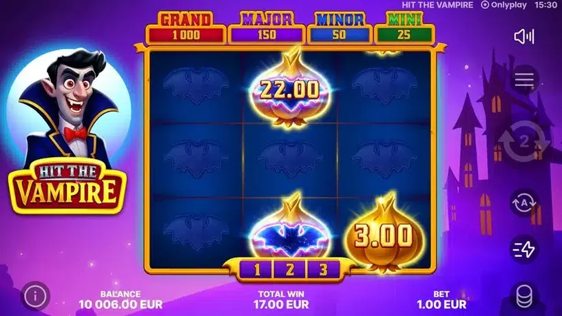 Hit the Vampire slot screenshot 6
