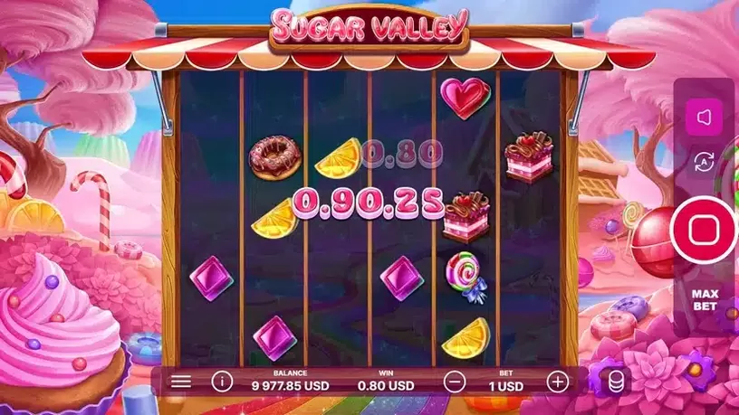 Sugar Valley slot screenshot 4