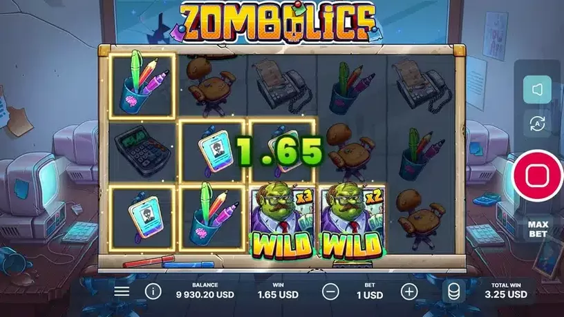 Zombolics slot screenshot 6