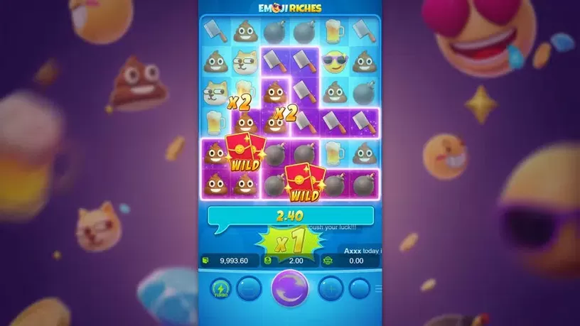 Emoji Riches slot screenshot 3