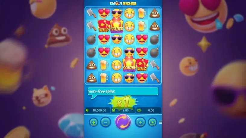 Emoji Riches slot screenshot 1