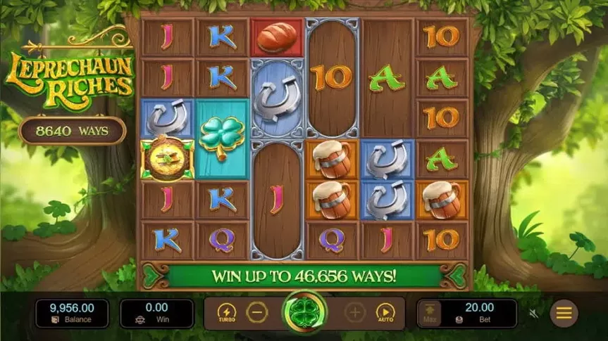 Leprechaun Riches slot screenshot 2