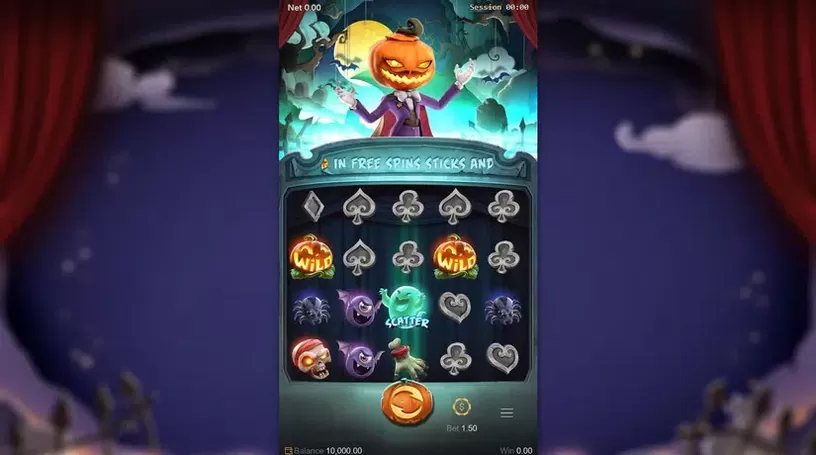 Mr. Hallow-Win slot screenshot 1
