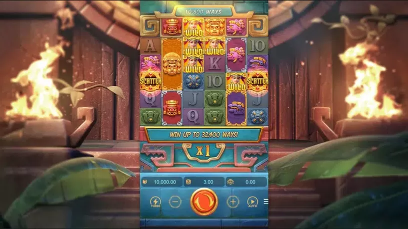 Treasures of Aztec slot screenshot 1