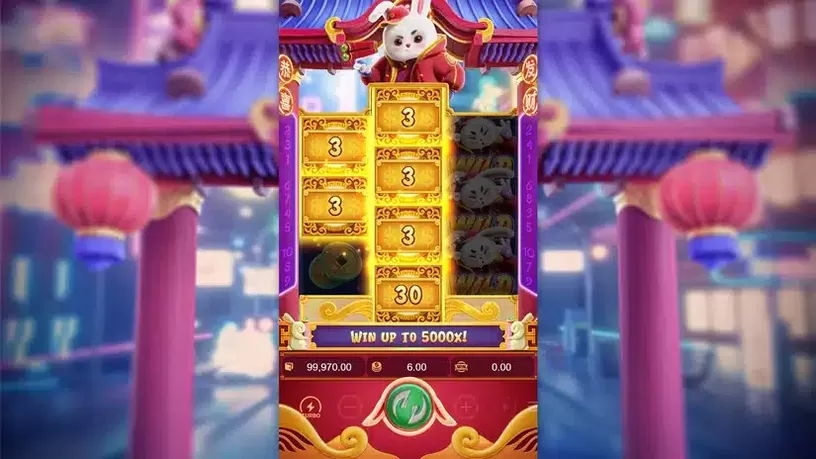 Fortune Rabbit slot screenshot 2