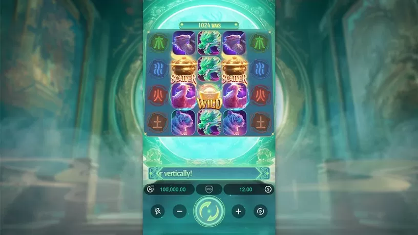 Mythical Guardians slot screenshot 1