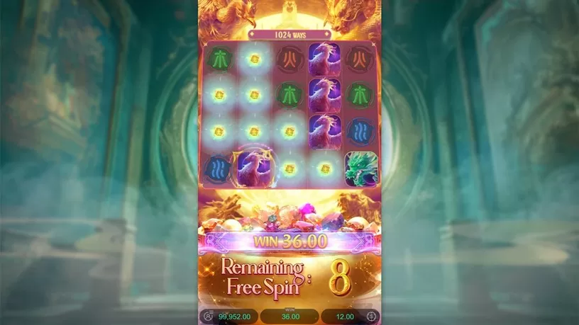 Mythical Guardians slot screenshot 4