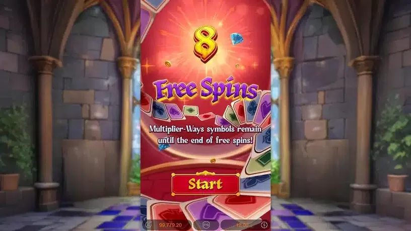 Poker Kingdom Win slot screenshot 4