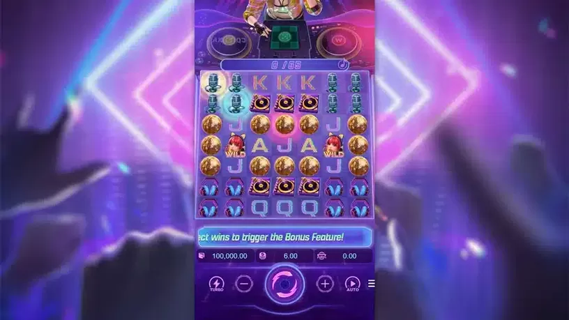 Rave Party Fever slot screenshot 1