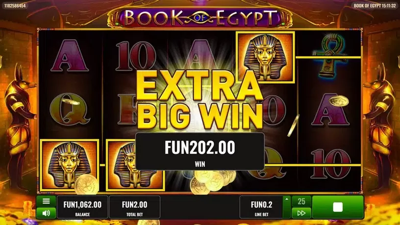 Book of Egypt slot screenshot 4