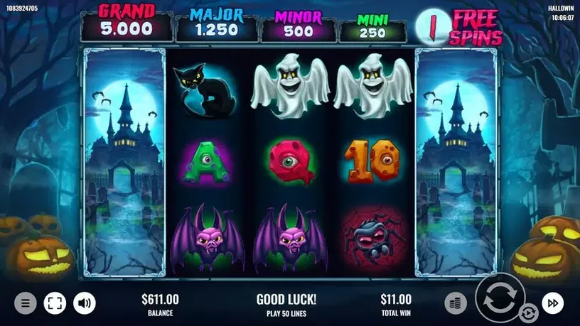 Hallowin slot screenshot 7