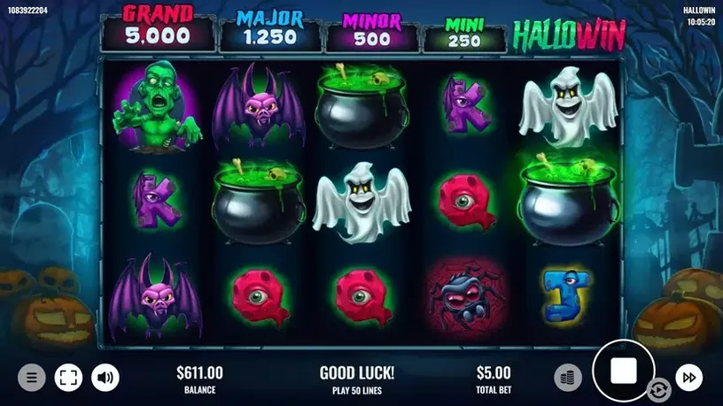 Hallowin slot screenshot 5