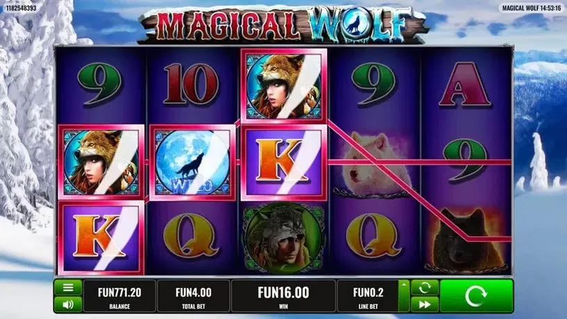 Magical Wolf slot screenshot 3