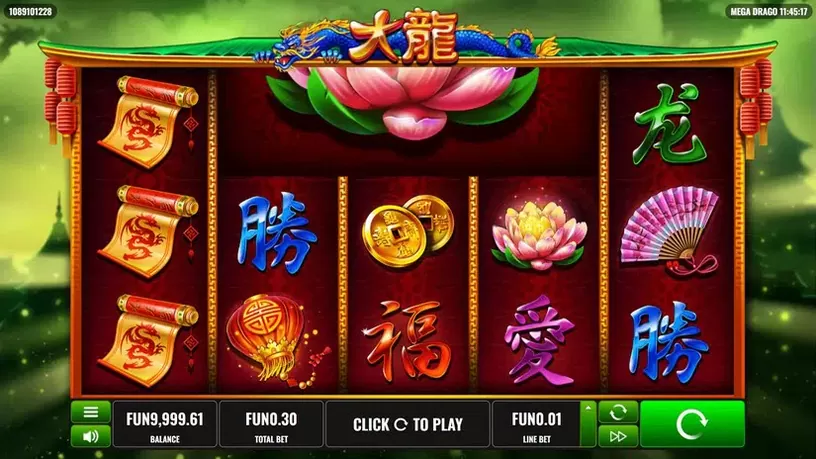Mega Drago slot screenshot 4