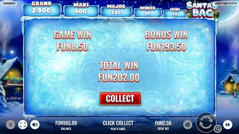 Santa’s Bag slot screenshot 7