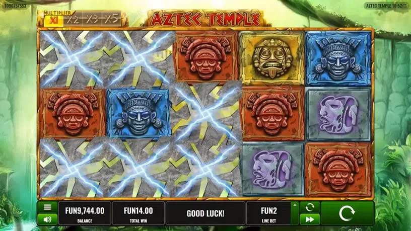 Aztec Temple slot screenshot 3