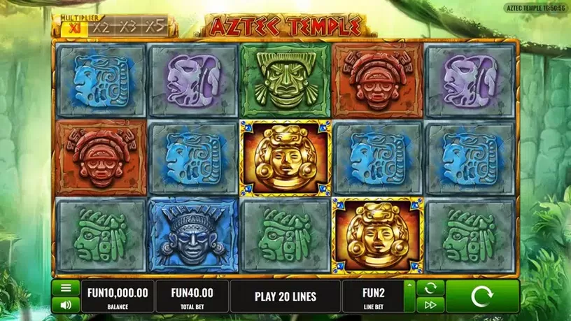 Aztec Temple slot screenshot 1
