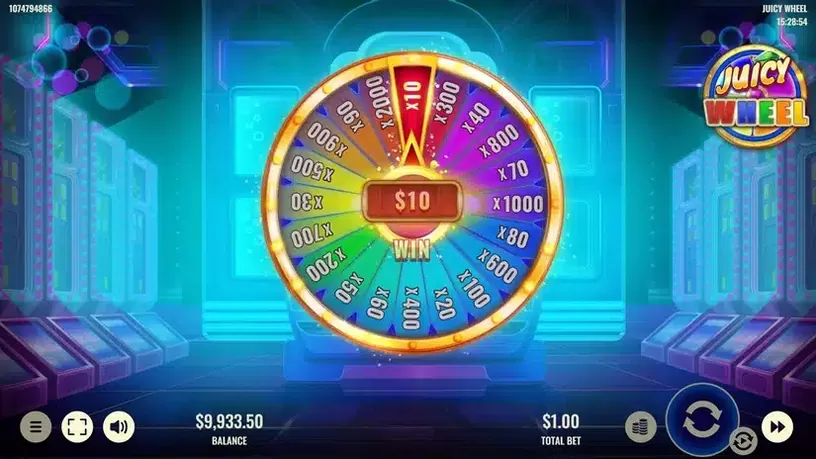 Juicy Wheel slot screenshot 5