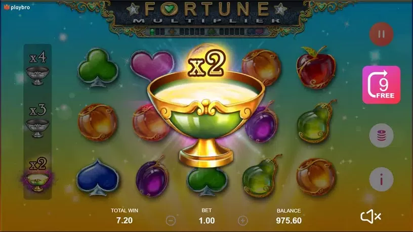 Fortune Multiplier slot screenshot 4