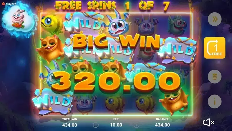 Wild Creatures slot screenshot 6