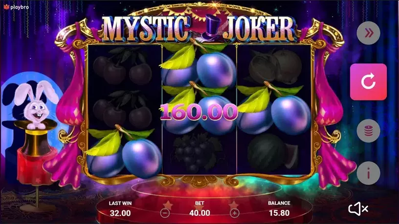 Mystic Joker slot screenshot 1