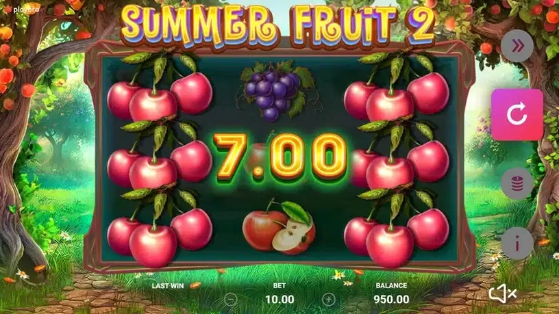 The Summer Fruit 2 slot screenshot 2