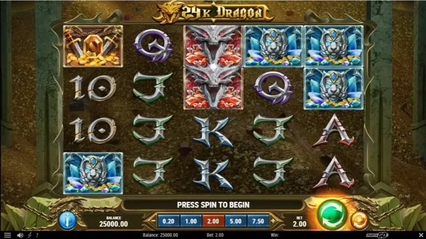 24K Dragon slot screenshot 1