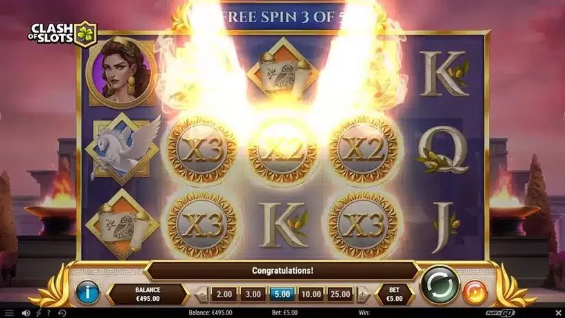 Athena Ascending slot screenshot 5