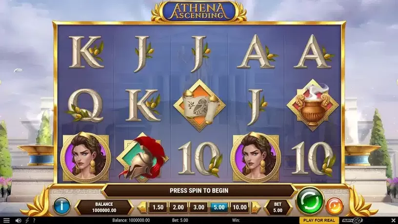 Athena Ascending slot screenshot 1