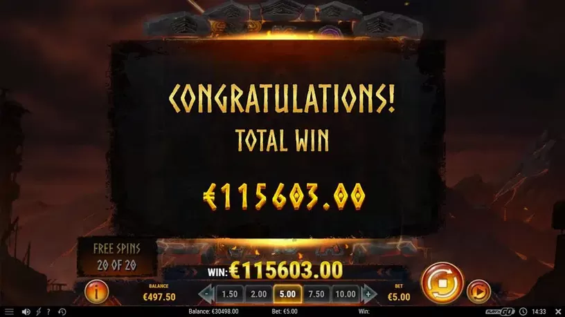 Beasts of Fire slot screenshot 9