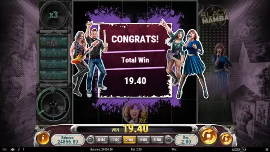 Black Mamba slot screenshot 4