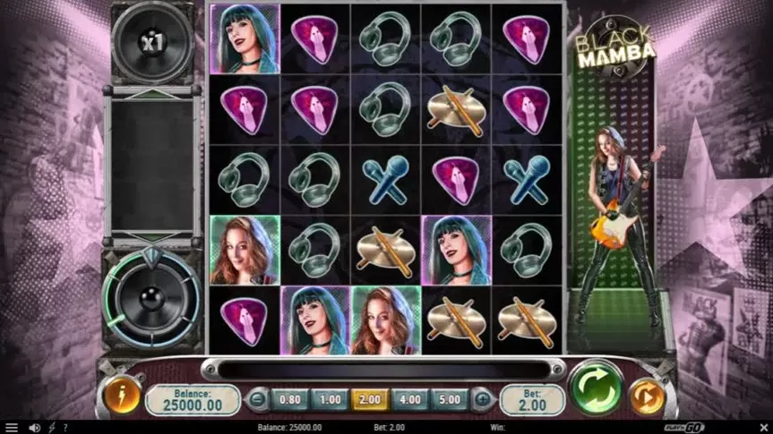 Black Mamba slot screenshot 1