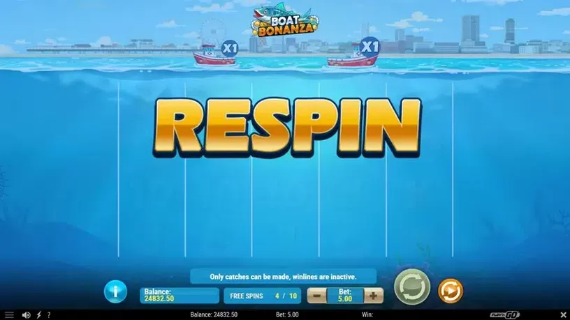 Boat Bonanza slot screenshot 4