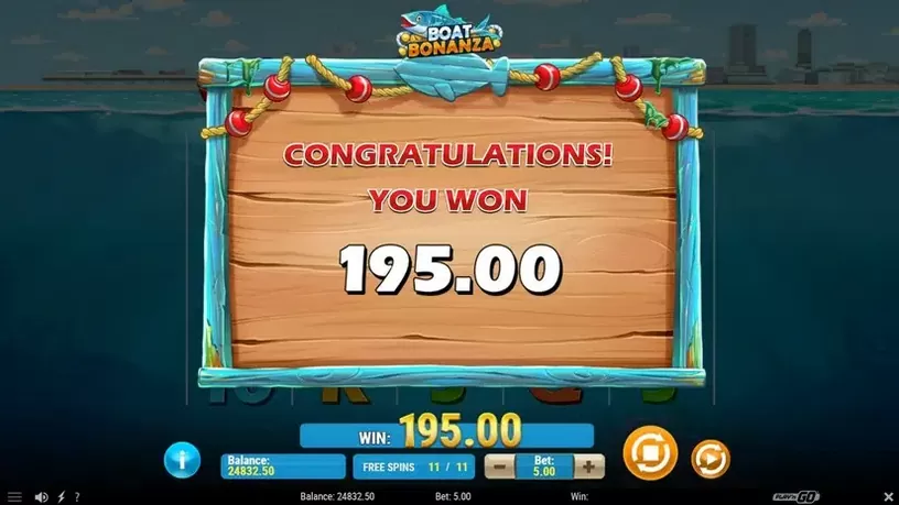 Boat Bonanza slot screenshot 7