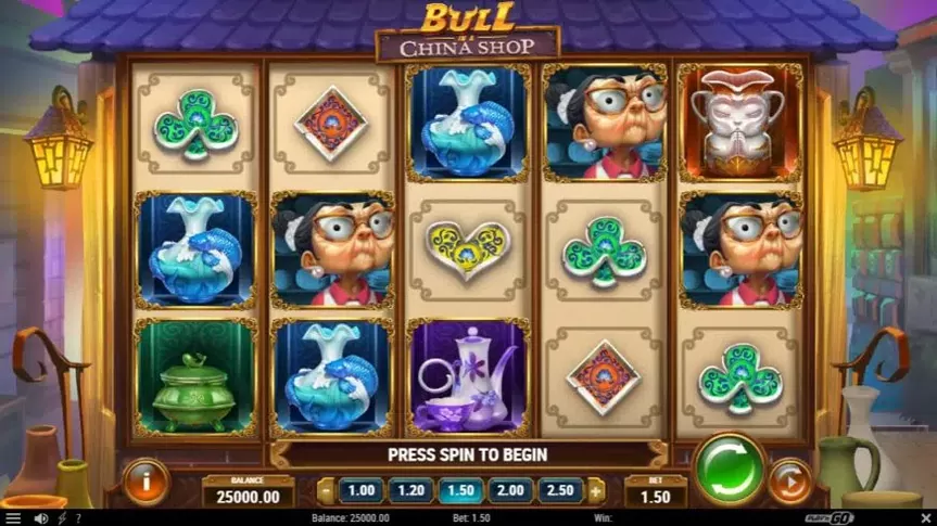 Bull in a China Shop slot screenshot 1