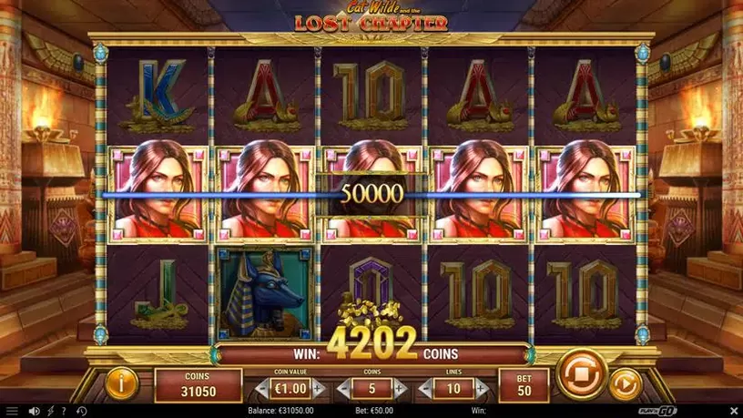 Cat Wilde and the Lost Chapter slot screenshot 5