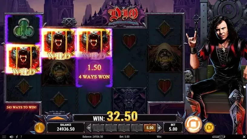 Dio – Killing the Dragon slot screenshot 5