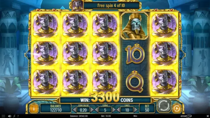 Doom of Egypt slot screenshot 5