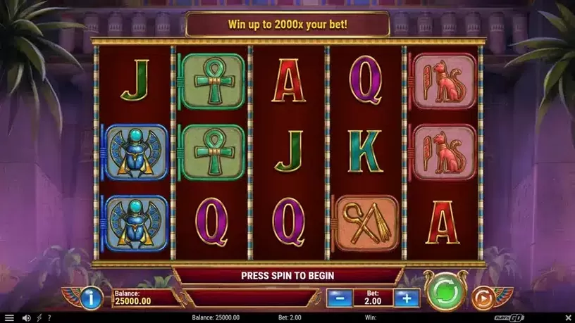 Eye of Atum slot screenshot 1