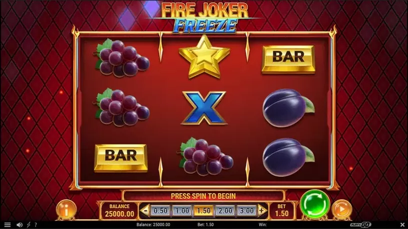 Fire Joker Freeze slot screenshot 1