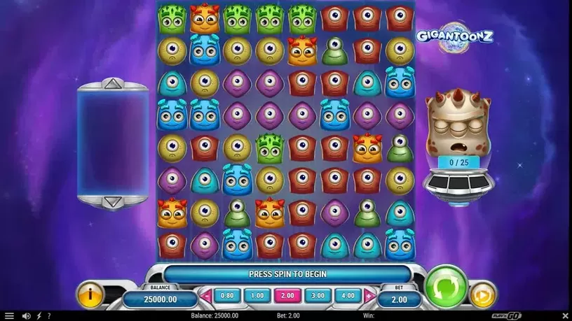 Gigantoonz slot screenshot 1
