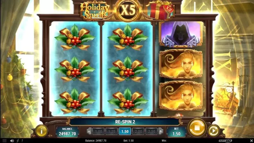 Holiday Spirits slot screenshot 3