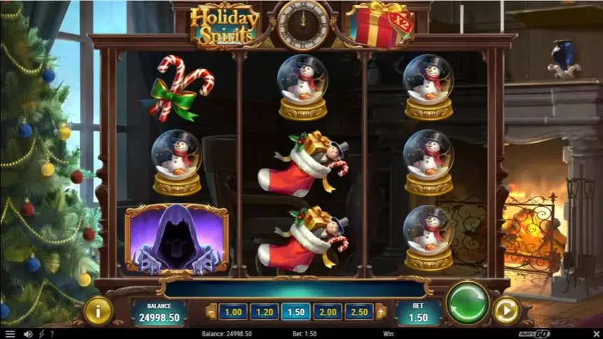 Holiday Spirits slot screenshot 1