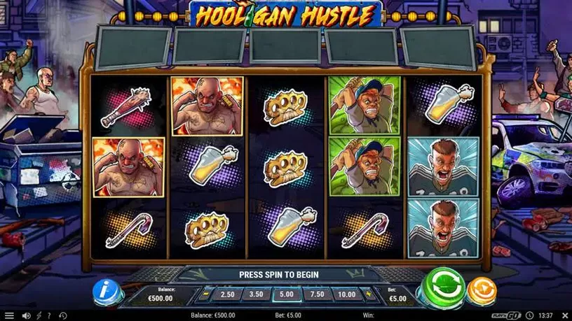 Hooligan Hustle slot screenshot 1