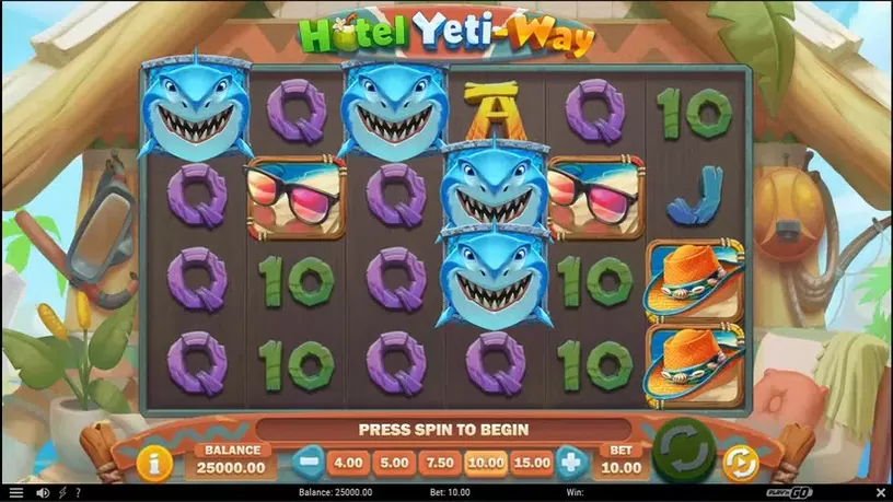 Hotel Yeti-Way slot screenshot 1