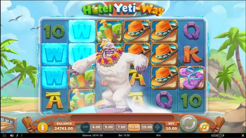 Hotel Yeti-Way slot screenshot 4
