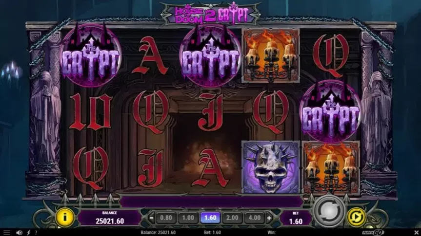 House of Doom 2: The Crypt slot screenshot 4