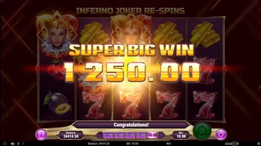 Inferno Joker slot screenshot 5