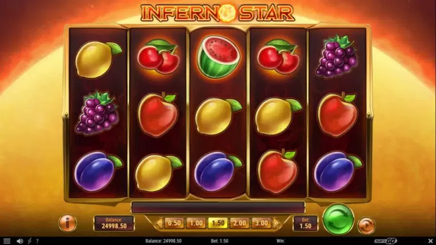 Inferno Star slot screenshot 1
