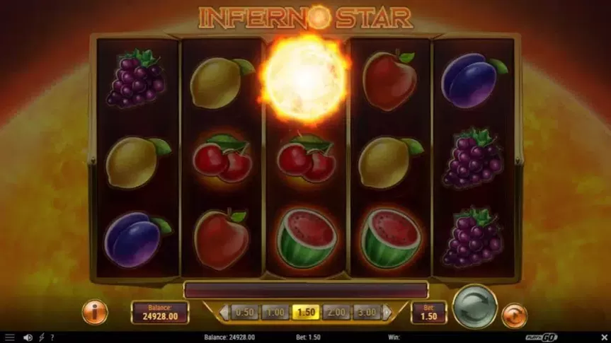 Inferno Star slot screenshot 4